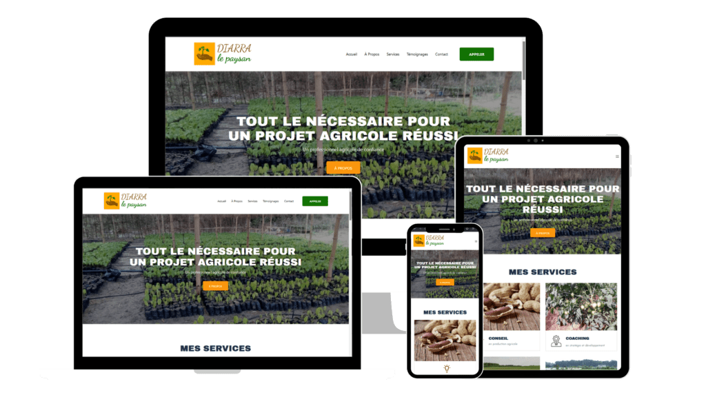Site web artisan agro-alimentaire